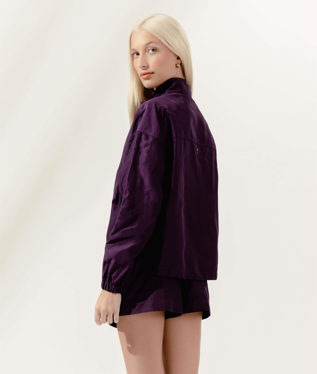 Jaqueta Techno Touch Violeta