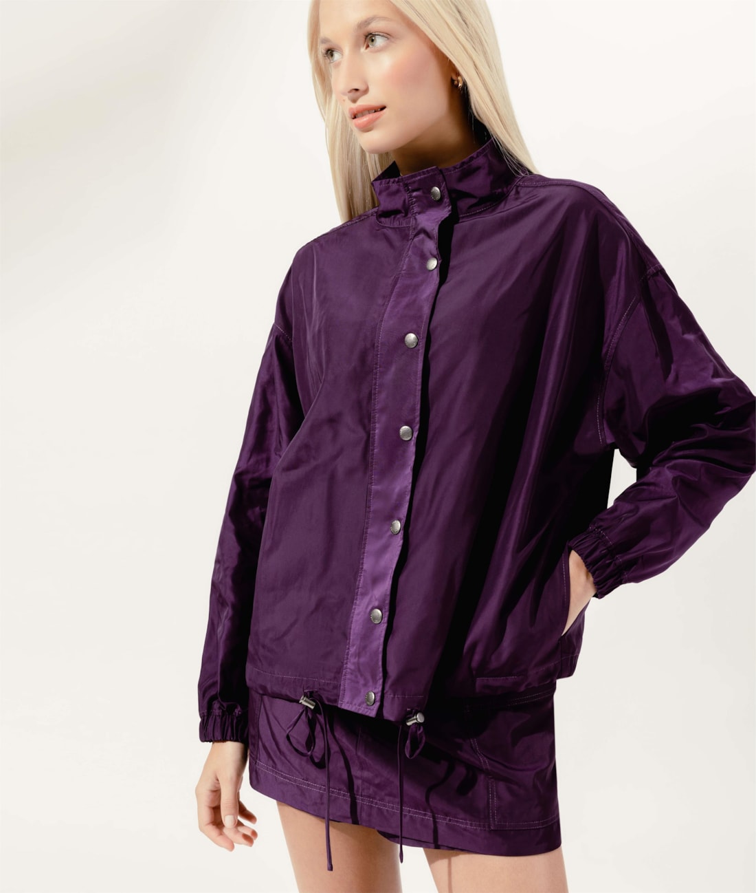 Jaqueta Techno Touch Violeta
