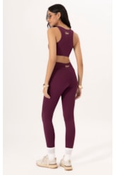 Legging Basic Wellness Politech Bordeaux