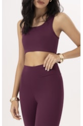 Legging Basic Wellness Politech Bordeaux