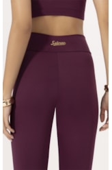 Legging Basic Wellness Politech Bordeaux