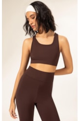 Legging Basic Wellness Politech Marrom