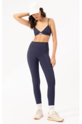 Legging Fitness Bicolor Politech Dark Navy