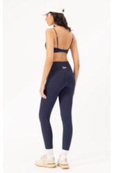 Legging Fitness Bicolor Politech Dark Navy