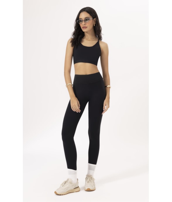 Legging Wellness Poliamida Preto