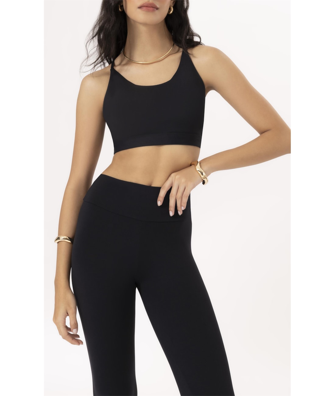 Legging Wellness Poliamida Preto