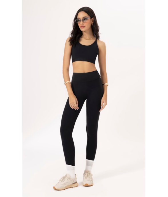 Legging Wellness Poliamida Preto