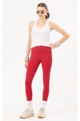 Legging Wellness Poliamida Vermelho