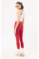 Legging Wellness Poliamida Vermelho