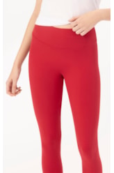 Legging Wellness Poliamida Vermelho
