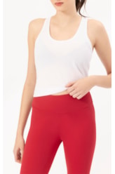 Legging Wellness Poliamida Vermelho