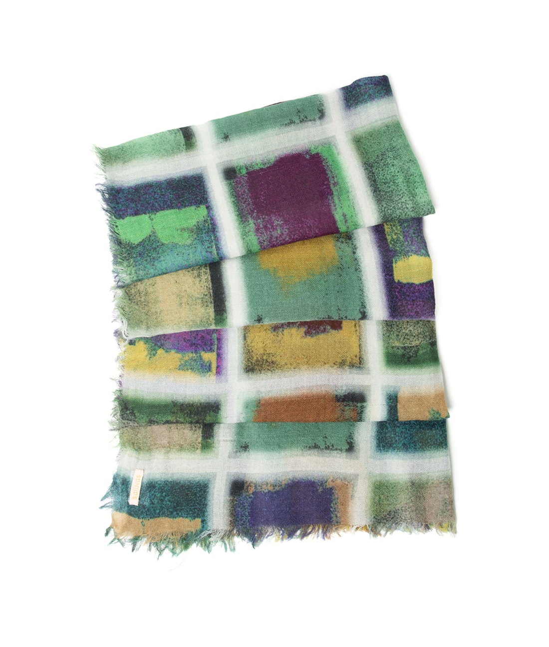 Lenço Brushes Estampado