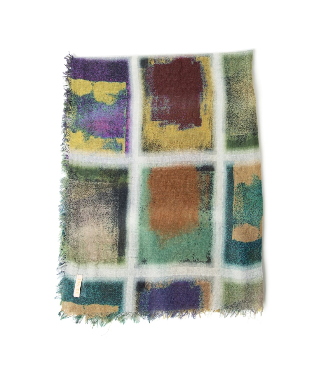 Lenço Brushes Estampado