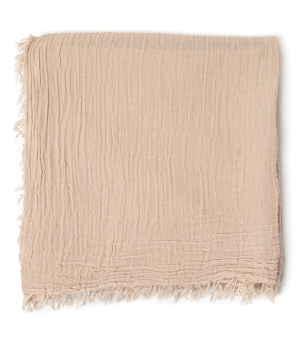 Lenço Cotton Bege