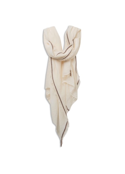 Lenço Friso Nude