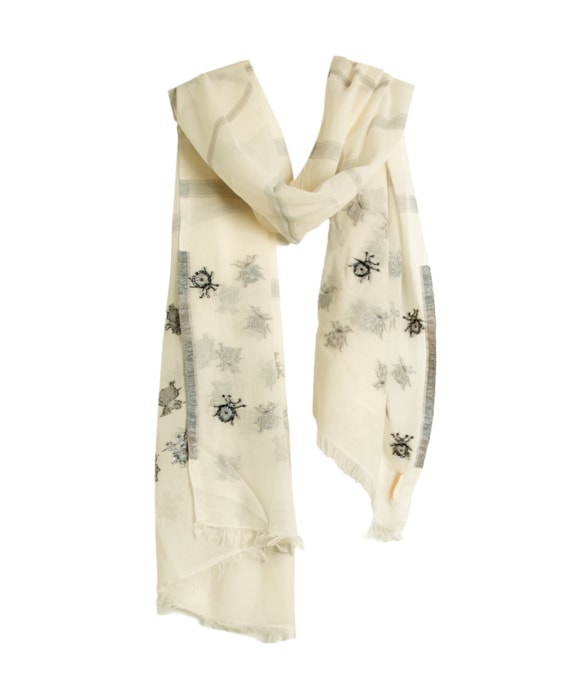 Lenço Tortue Off White