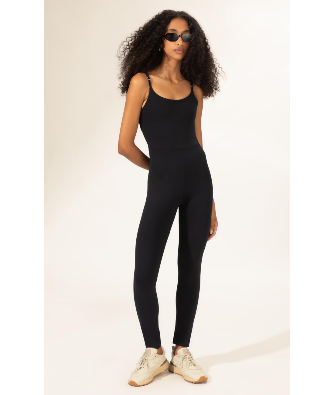 Macacão Wellness Poliamida Preto