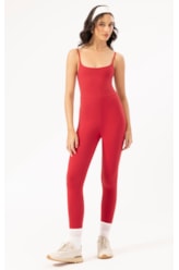 Macacao Wellness Poliamida Vermelho