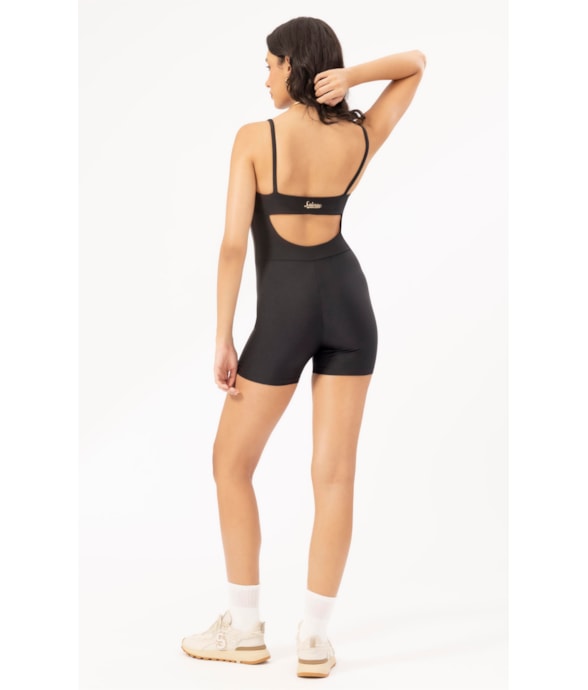 Macaquinho Fitness Basics Politech Preto