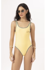 Maillot Regata Viés Copa Amarelo