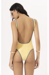 Maillot Regata Viés Copa Amarelo