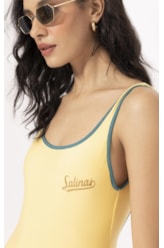 Maillot Regata Viés Copa Amarelo