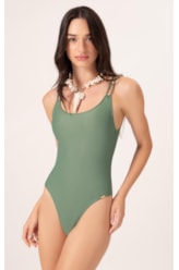 Maiô Alça Canal Clássicos Bottle                                  