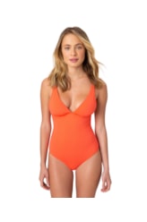 Maiô Alças Dots Coral