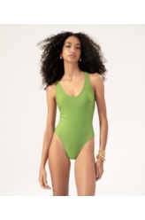 Maiô Asa Delta Sporty Verde Oliva