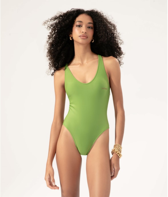 Maiô Asa Delta Sporty Verde Oliva