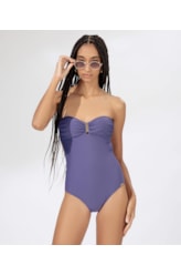 Maiô Bustiê Comfort Califórnia Old Purple