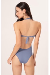 Maiô Bustiê Comfort Clássicos Azul Seco                               