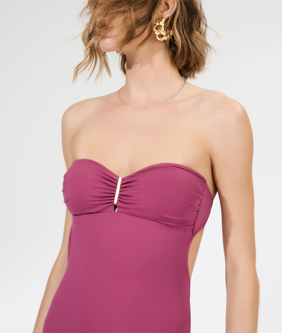 Maiô Bustiê Comfort Clássicos Mauve