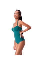 Maiô Bustiê Comfort Classicos Verde Escuro