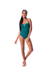 Maiô Bustiê Comfort Classicos Verde Escuro
