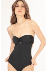 Maiô Bustie Comfort Essential Preto