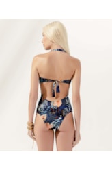 Maiô Bustiê Comfort Kelps Marinho