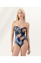 Maiô Bustiê Comfort Kelps Marinho