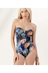 Maiô Bustiê Comfort Kelps Marinho