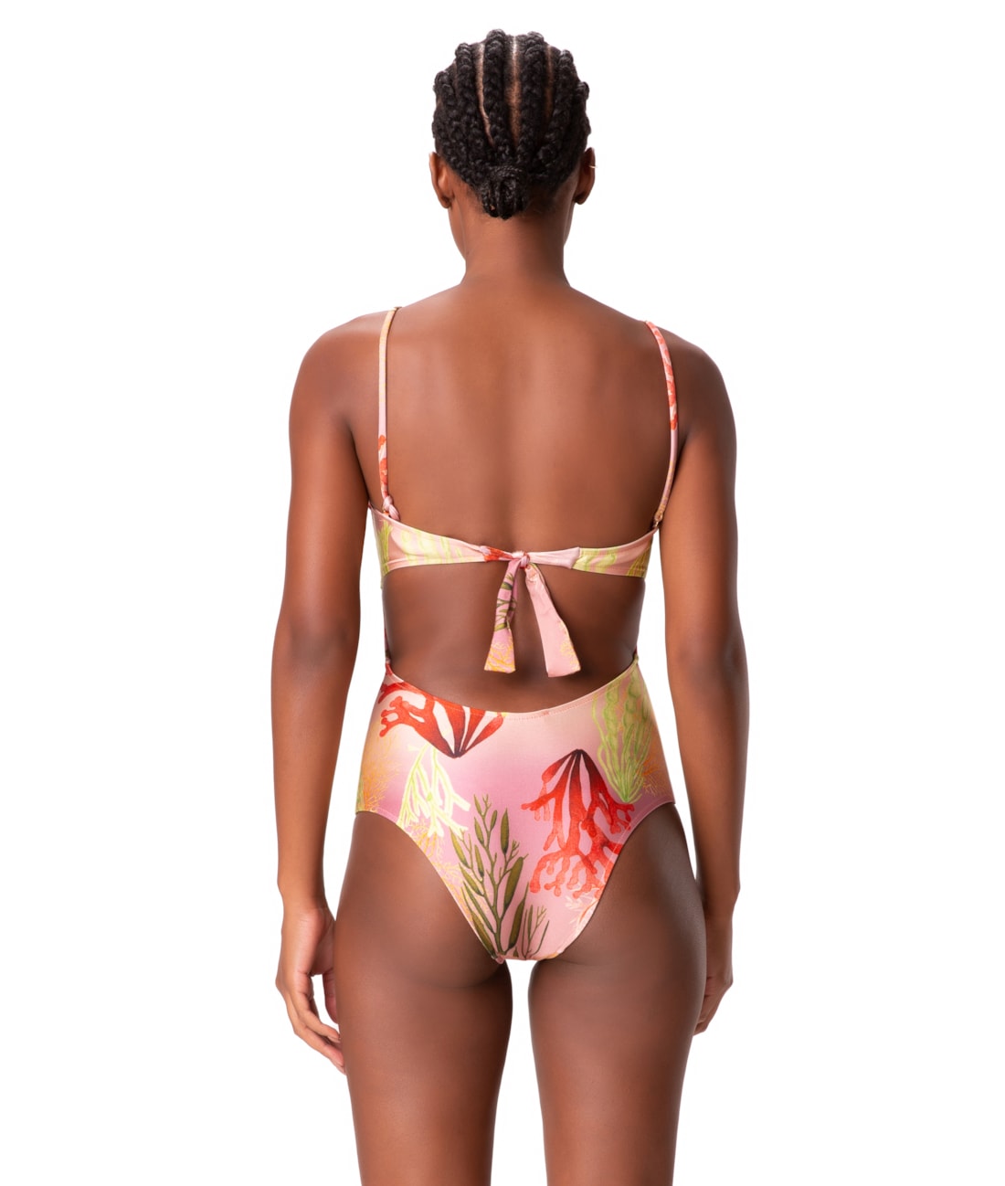 Maiô Bustiê Comfort Kona Rosa Velho
