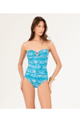Maiô Bustiê Comfort La Mer Azul Claro