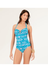 Maiô Bustiê Comfort La Mer Azul Claro