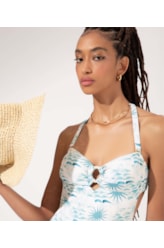 Maiô Bustiê Comfort La Mer Off White