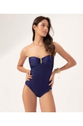 Maiô Bustiê Comfort Le Soleil Marinho