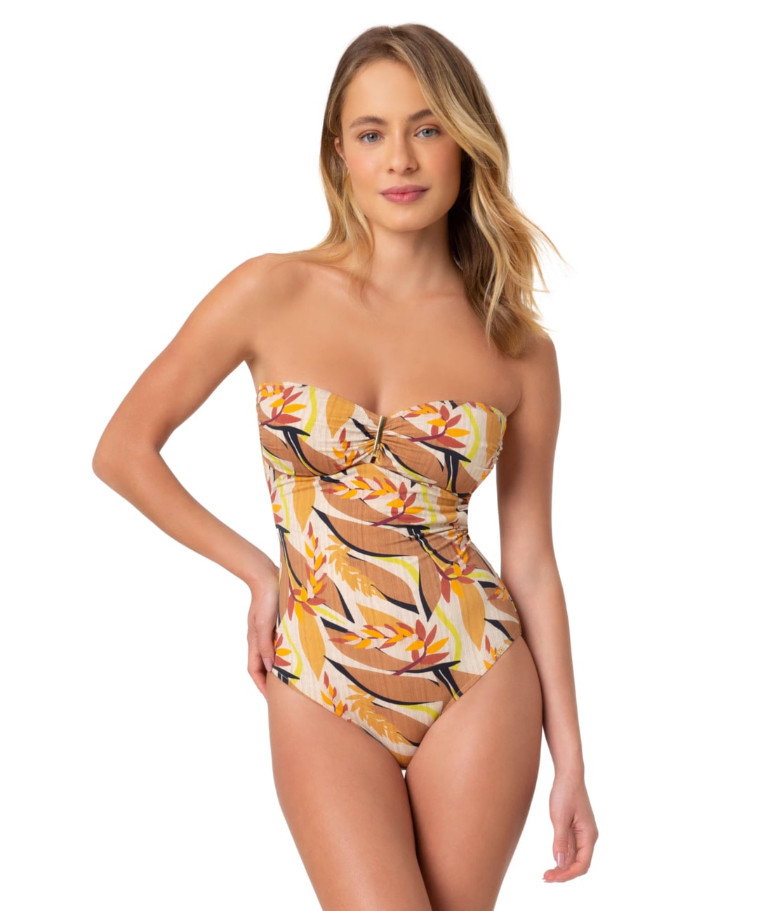 Maiô Bustiê Sofia Amarelo Limao