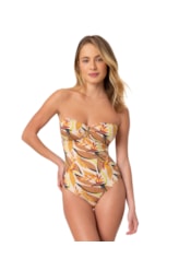 Maiô Bustiê Sofia Amarelo Limao