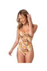 Maiô Bustiê Sofia Amarelo Limao