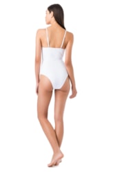 Maiô Cachecouer Liso Branco