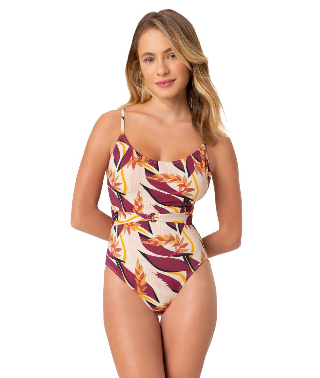 Maiô Cinto Sofia Vinho