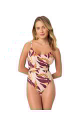 Maiô Cinto Sofia Vinho